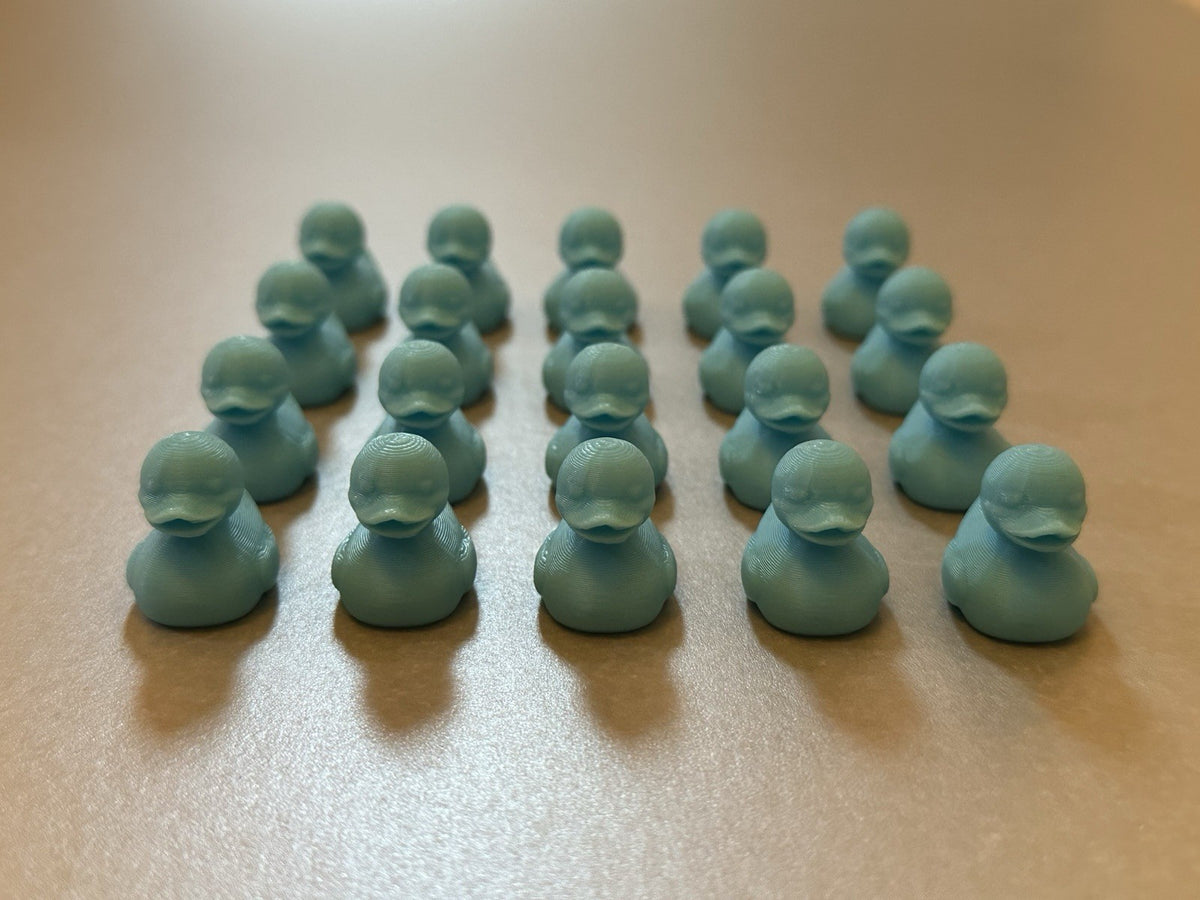 Mini Ducks- 20 Pack Light Blue