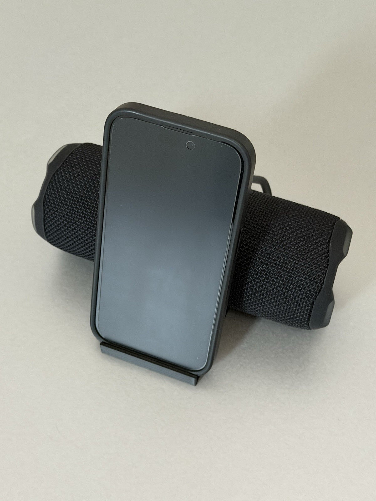 2-in-1 Holder Compatible With JBL Fips+Universal Phones (With Anti-Slip Grips)