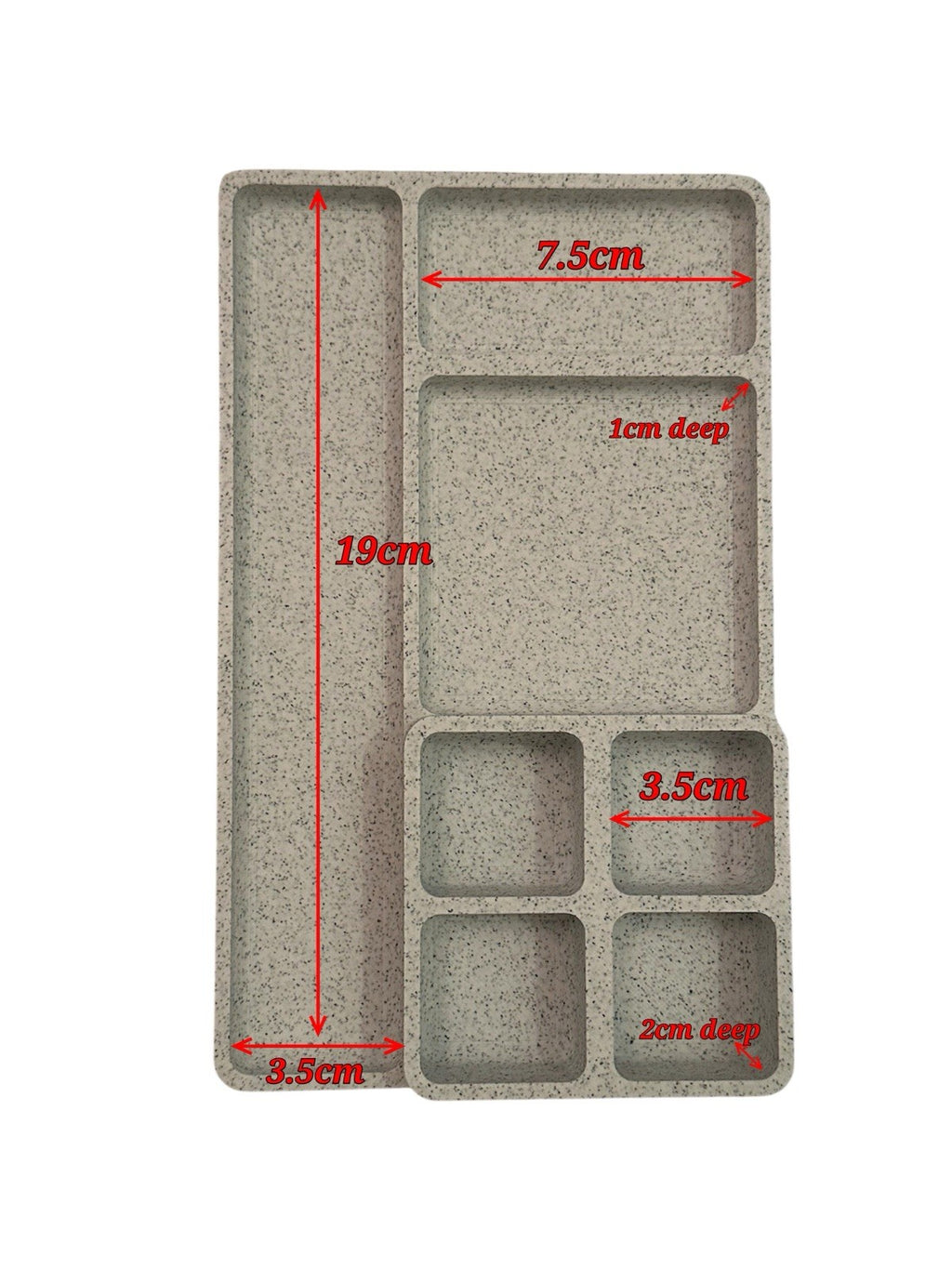 Multipurpose Organiser- Marble White