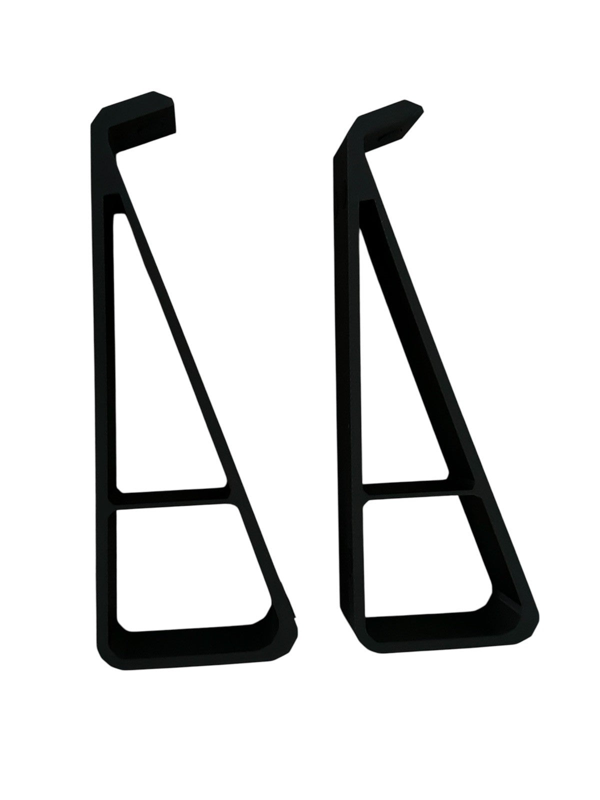 DDJ-FLX4 Stands -NO sides- Higher Raised *BLACK* (pair) With Anti-slip Grips