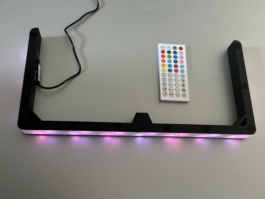 LED Raiser For DDJ-FLX4 With Remote+App Control And Space For Laptop
