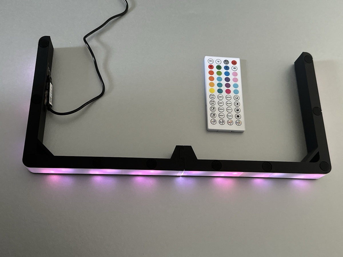 LED Raiser For DDJ-FLX4 With Remote+App Control And Space For Laptop